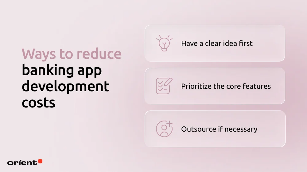 How to reduce banking app development costs